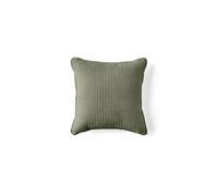 Topaze - coussin - en velours côtelé plat - 40x40 cm - Vert sauge