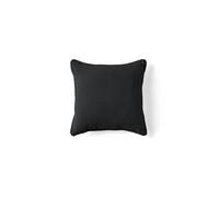 Topaze - coussin - velours texturé - 40x40 cm - Noir