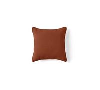 Topaze - coussin - velours texturé - 40x40 cm - Terracotta
