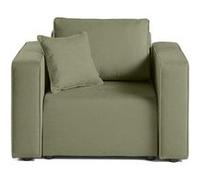 Topaze - fauteuil - en tissu - Vert Vert G