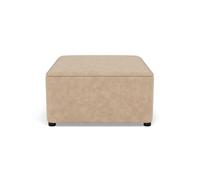 Topaze - pouf en simili - Beige