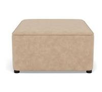 Topaze - pouf en simili - Beige Beige G