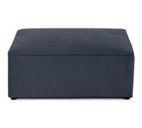 Topaze - pouf - en tissu - Bleu