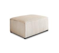 Topaze - pouf - en velours côtelé - Beige