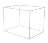 TOPBATHY 1 ensemble de cadre de support pour alimentaire : support de à emporter à tige carrée en plastique pour chauffe-pizza, glacière d'épicerie, conteneur de transport