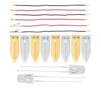 TOPBATHY 1 Ensemble Matériel Éducatif pour Garçon Fille Comprend Plaques Zinc et Cuivre pour Projets Scolaires et Activités Pratiques