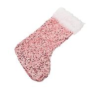 TOPBATHY 1 Pc De Noël à Sequins Décorations De Noël à L'intérieur Guirlande De Noël Détenteurs De De Noël Personnalisés Décoration De Noël Ornements Trousse Golden Peluche