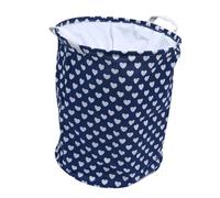 TOPBATHY 1 Pc godet de stockage de poutre petit panier à linge avec couvercle paniers à linge boite rangement boite de rangement étui de rangement pour vêtements organisateur pliant Toile
