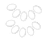 TOPBATHY 10 Pièces Anneau Mousse DIY pour de Noël Lot de Cercles Ronds Polystyrène Fournitures pour Décoration de Création Ornements