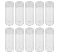 TOPBATHY 10 Pièces Bouteilles de Culture In Vitro 40ml en Verre