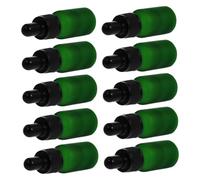 TOPBATHY 10 pièces Flacon Huile Essentielle Verre Dépoli Lot avec Compte-gouttes Contrôle Précis pour Aromathérapie et Cosmétique