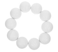 TOPBATHY 10 pièces Lot de Balles de Golf Mousse Balles Souples Entraînement Portables Petite pour Intérieur et Extérieur Outil de Relaxation et Anti-Stress pour Adultes et Garçon Fille