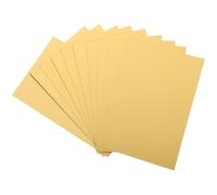 TOPBATHY 10 pièces Lot de Plaques Aluminium pour Sublimation Feuilles Métalliques Blanches Durables pour Impression Photo Décorative et Signalétique