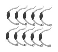 TOPBATHY 10 Pièces Poignées Latérales Universelles Acier Inoxydable pour Casseroles Cuit Vapeur et Autocuiseur Accessoires de Cuisine et