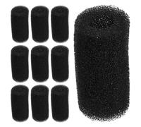 TOPBATHY 10 Pièces Protection de Rechange, Filtre Éponge Noir Réutilisable | Capture les Débris, Aide à Maintenir L’eau Propre, pour Bassin et Cuve, Accessoire de Remplacement