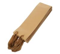 TOPBATHY 10 Pièces Sac à Vin en Papier Kraft Sacs à Vin Transporteur avec Porteur De Vin Sac De Porte-Bouteille Sac De Transport De Vin Sac à Vin pour Pochette Corde De Coton