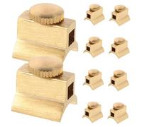 TOPBATHY 10 pièces Vis Cuivre pour Trompette et Flûte Vis de Réparation Précises pour Lyre et Coulisse Accessoires pour Instruments à Vent