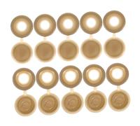 TOPBATHY 100 pièces Lot de Bouchons de Vis Couverture Protectrice Antirouille Plastique pour Meubles Voiture Charnières Décoration