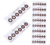 TOPBATHY 10Pièces Carte Indicateur Humidité Réutilisable avec Changement de Couleur Bleu à Rose Outil de Mesure Humidité pour Applications et Électroniques