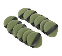 TOPBATHY 12 pièces Double-sided Waterdrop Foundation Applicators For Wet And Dry Use Soft Cosmetic Powder Cushions For Easy Makeup Application And Portable Beauty Use