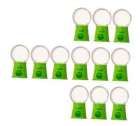 TOPBATHY 12 Pièces Machine à Bonbons Boule De Gomme Jouet Gagnant Mini Machine à Chewing-gum Bonbons Pour Enfants Boule De Machine à Chewing-gum Jouets De Bonbons Plastique