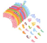 TOPBATHY 12 Pièces Mini Caissettes à Cupcakes en Papier, Adorables Moules | Format Mini Constant, Papier Peu Déformable, pour Moules à Cupcakes et Pains, Parents, Pâtisseries