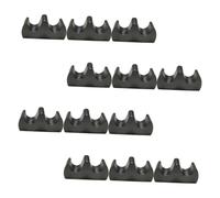 TOPBATHY 12 pièces Support Pinceaux Calligraphie Plastique Léger Portable Organisateur pour Pinceaux Écriture Porte-stylo de Bureau pour Fournitures Calligraphie