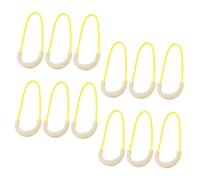 TOPBATHY 12 pièces TPU Zipper Pullers Replacement Ropes for Camping Tents and Practical Outdoor Hiking Accessories