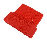 TOPBATHY 120 Pièces Étiquettes pour Câbles Rouges en Pp Résistantes la Température L'usure, Attaches Marquage pour Fils et Câbles, pour Centres de Données et Bureaux