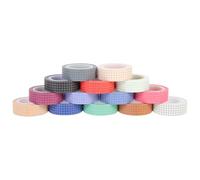 TOPBATHY 14 rouleaux Lot de Rubans Adhésifs Décoratifs Washi Papier pour Scrapbooking DIY Carnets et Emballage Faciles à Coller Trace Style Mixte