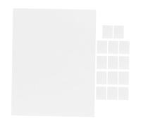 TOPBATHY 15 pièces Transparent Film Sheets For Inkjet Printers Printable Transparency Paper For Crafting Screen Printing Printable Vinyl Sticker Paper