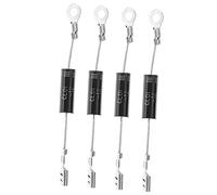 TOPBATHY 16 Pièces diode de four à micro-ondes couleur noir Diodes de redressement diodes unidirectionnelles pour four à micro-ondes accessoire pour four à micro-ondes redresseur à diodes