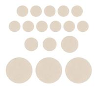 TOPBATHY 17 pièces Tampons pour Clarinette Feutre Autocollant Accessoires Réparation Instrument Musique