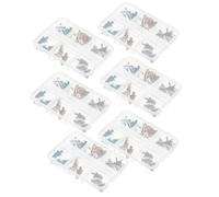 TOPBATHY 18pièces Décorations pour Ongles Sapin de Noël Embellissements Résine Argentée Accessoires Nail Art de Noël pour Manucures de Saison Boîtes