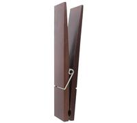 TOPBATHY 1pièce Pince à Linge Murale Jumbo pour Salle De Bain Décoratif Pratique pour Serviettes Et Vêtements Installation Facile Couleur Naturel