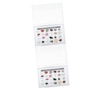 TOPBATHY 2 Boîtes Spécimen de minerai naturel Bureau petits cristaux en vrac petits cailloux rochers Pierre Coloré