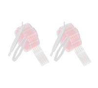 TOPBATHY 2 ensembles Bandes de Paupières Invisibles Double Effet avec Fourchette et Pince Autocollants Levant Naturels Sans Colle Réhausseurs pour Yeux Sensibles Faciles à Poser et