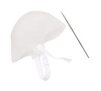 TOPBATHY 2 ensembles Bonnet de Coloration Cheveux Silicone Réutilisable avec Aiguilles de Mèches Châtain Coiffure Salon à Domicile Outils de Teinture Précis et Ajustables