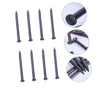 TOPBATHY 2 Ensembles Clous Acier Pointes Carbure Pour Mur Béton Et Ciment Résistants Et Faciles À Enfoncer Pour Dur Et Briques 50 Pièces * 2