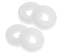TOPBATHY 2 Ensembles Entretoise de Meule Adaptateurs pour Meuleuse D'établi 2 Manchons Ajustables en Plastique Épaisseur 7-8mm pour Travail du Métal Pierre