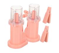 TOPBATHY 2 ensembles Machine à Tricoter Manuelle Portable avec Pince Outil de Tressage pour Bijoux DIY Tricotin Léger pour Bracelets et Colliers Facile à Utiliser pour Débutants