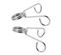 TOPBATHY 2 Pièces Clip à Ressort Installation Facile en Acier Inoxydable Compatible Universellement pour Scelleuse de Tasse à Thé pour Cafés et Usage Domestique