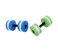 TOPBATHY 2 Pièces Haltères de Piscine Portables en Mousse EVA | Poids à Eau Pratiques, Usage Piscine et Plongée, Séchage Rapide, Renforcement Musculaire, Transport Facile