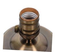 TOPBATHY 2 Pièces Lamp Holder Vintage Bulb Socket Wall Light Base For Indoor Bedroom Balcony Corridor Screw Socket Replacement