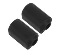 TOPBATHY 2 Pièces Manche de buse de l'imprimante manchon de protection en silicone pièces d'impression Chaussette de buse Chaussette en silicone Hotend pour imprimante 3D Gel de silice Noir