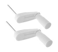 TOPBATHY 2 Pièces Manivelle pour Bureau Réglable en Plastique et Métal, Opération Silencieuse Réglage de Hauteur Fluide, pour Bureau ou Espace D'étude