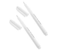 TOPBATHY 2 Pièces Marqueur Alimentaire Blanc Décoration de Biscuits et Gâteaux, Stylo en Plastique pour Peinture et Dessin, Outil DIY pour Pâtisserie et Création Gourmande Plusieurs styles