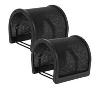 TOPBATHY 2 pièces Microphone Pop Filter Double Couche Maille Métallique Bouclier Anti-bruit Protecteur pour Enregistrement Streaming et Podcast Lot