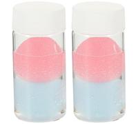 TOPBATHY 2 pièces Nettoyant pour Pinces à Cils Extension Liquide Dissolvant Rapide pour Colle Outil Pratique et Compact pour Nettoyage Précis des Pinces à Épiler Fines Lot