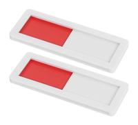 TOPBATHY 2 pièces Panneau Coulissant Indicateur État Bureau Signalisation Intimité Occupé Vacant pour Porte de Salle de Réunion Signal Glissant Polyvalent Acrylique Communication Visuelle